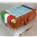 Travel Suitcase Cake (D)